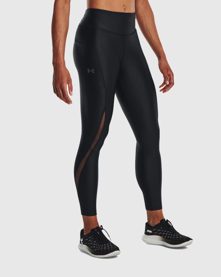 Under Armour Calzamaglia UA Fly-Fast Elite Iso-Chill Ankle Nero Donna