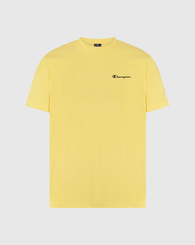 Champion T-shirt Comfort Fit Con Logo Champion Giallo Uomo