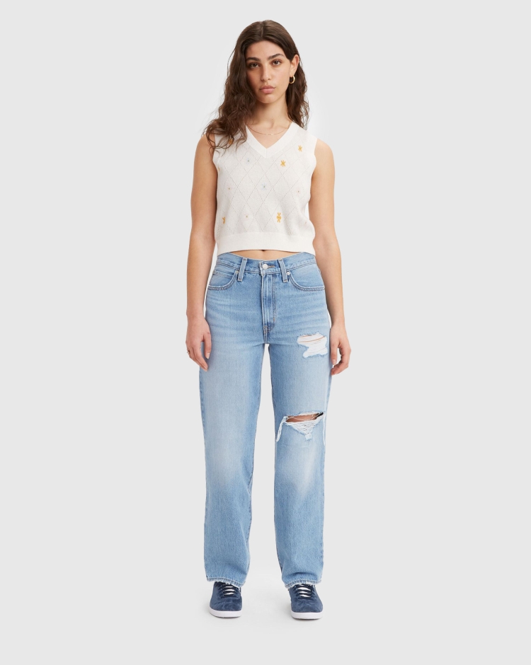 Levi's Jeans 94 2000 And Late Blu Donna