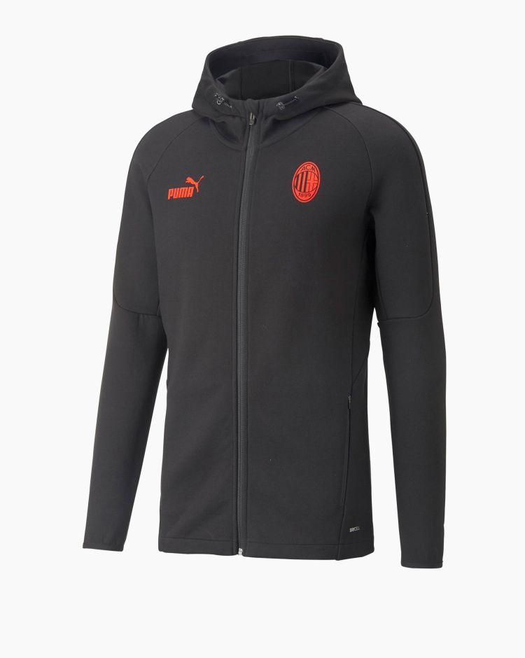 Puma AC Milan Casuals Hoody Jacket Nero Uomo