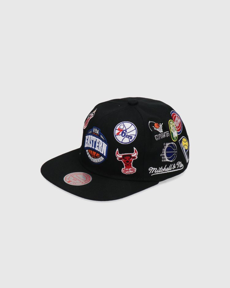 Mitchell&Ness Cappello All Over Conference Deadstock Hwc Eastern Nero Uomo