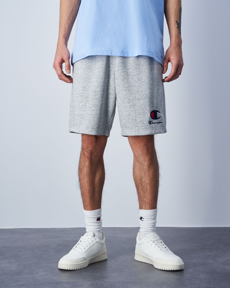 Champion Shorts Con Tasche Icon Pants Grigio Uomo