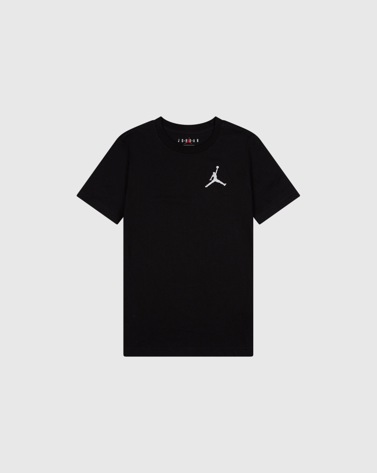 Nike Jordan T-Shirt Jumpman Air Emb Nero Bambino