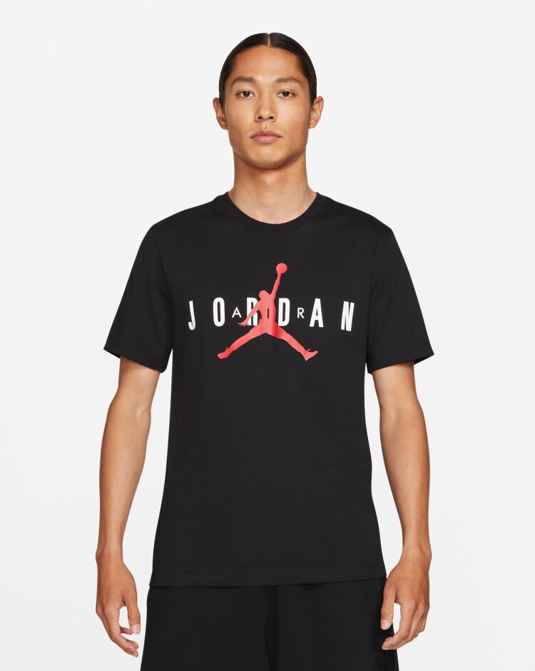 Nike Jordan T-Shirt Air Tee Nero Uomo