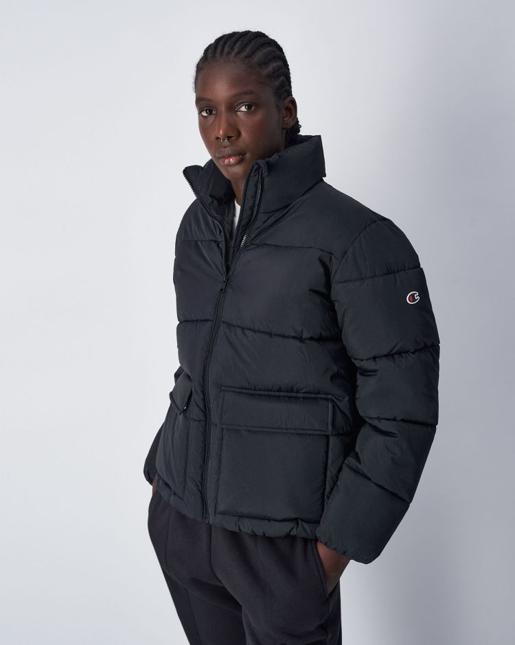 Champion Giacca Outdoor Polyfilled Nero Donna