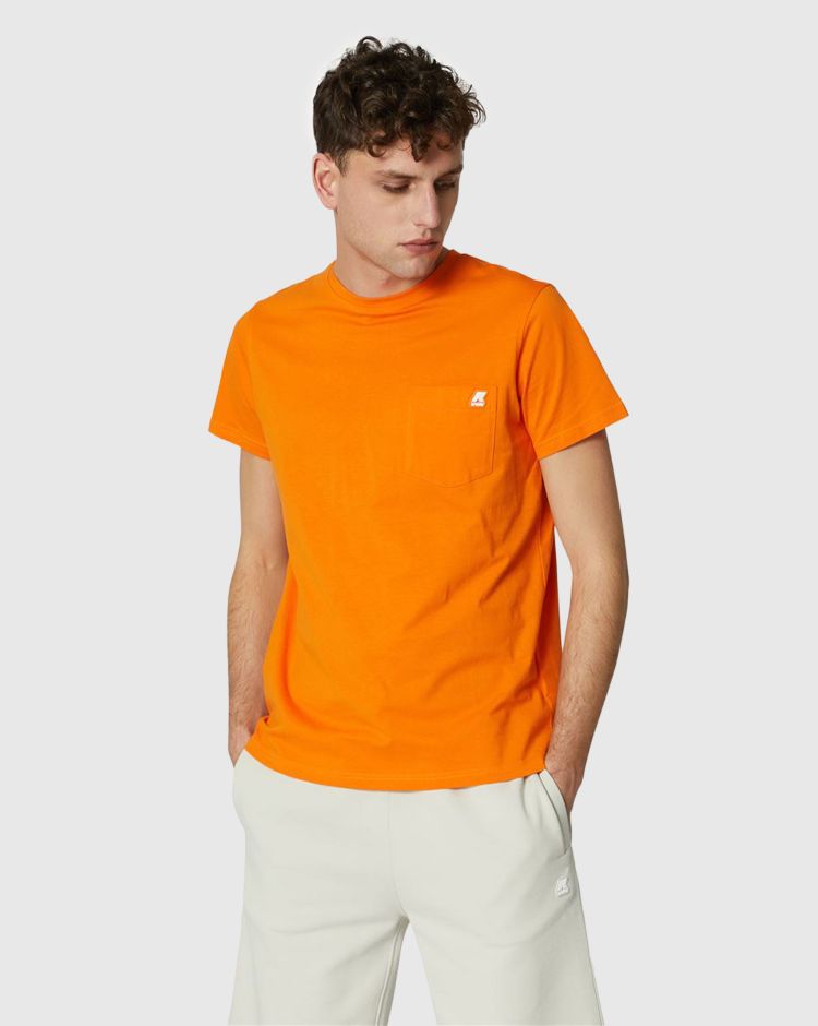 K-way T-Shirt Sigur Arancio Uomo