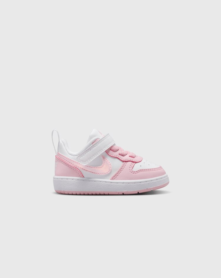 Nike Court Borough Low Recraft Bianco e Rosa Bambina