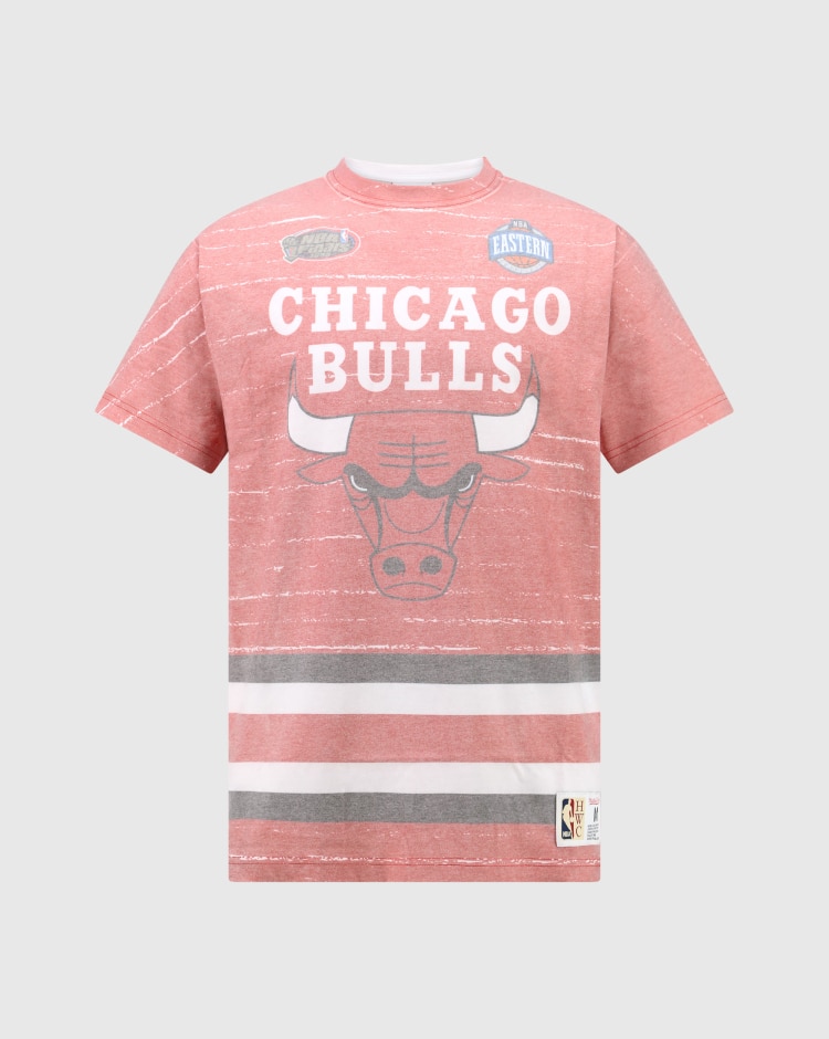 Mitchell&Ness NBA Jumbotron 3.0 T-Shirt Chicago Bulls Uomo