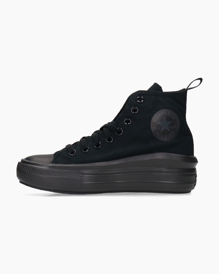 Converse All Star Move Platform Hi Nero Bambina