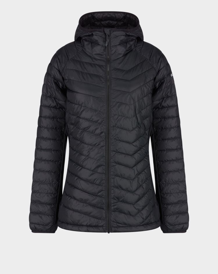 Columbia Giacca Powder Pass Nero Donna