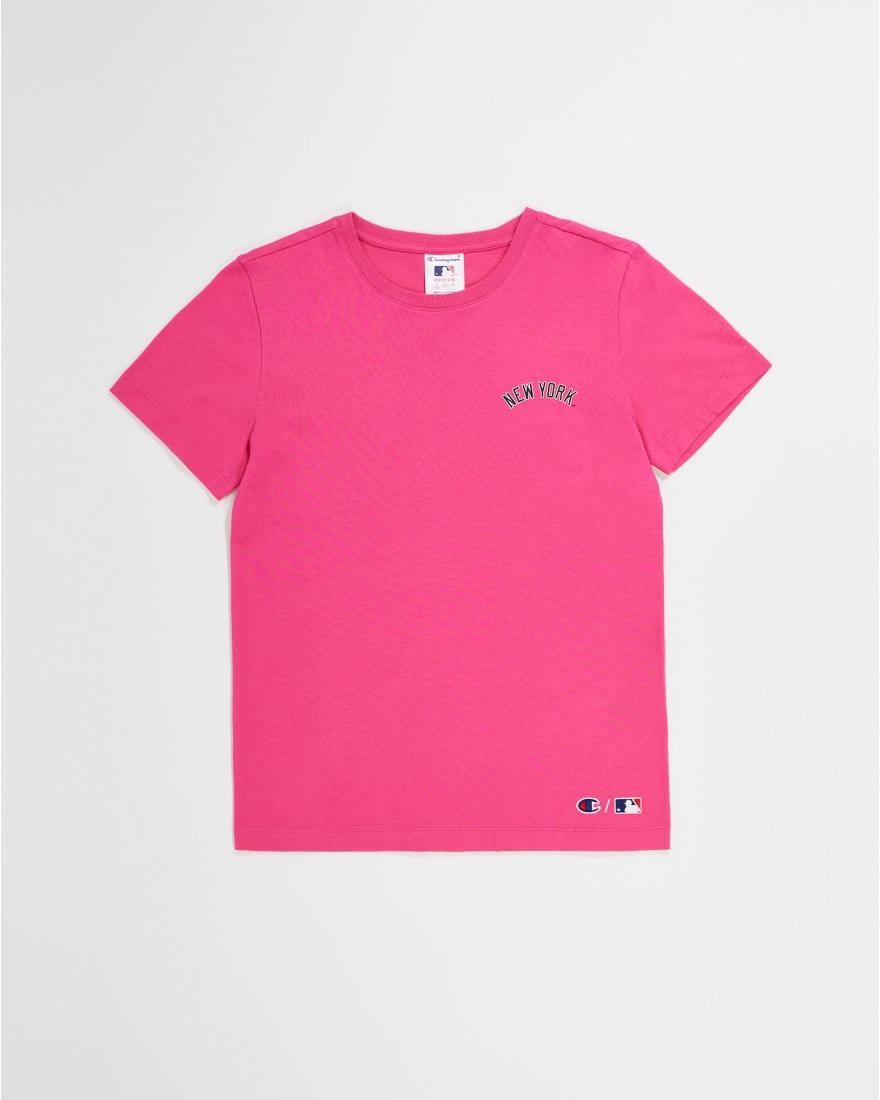 Magliette champion donna rosa best sale