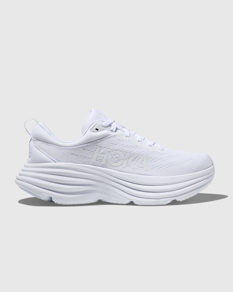 Hoka Bondi 8 Bianco Donna