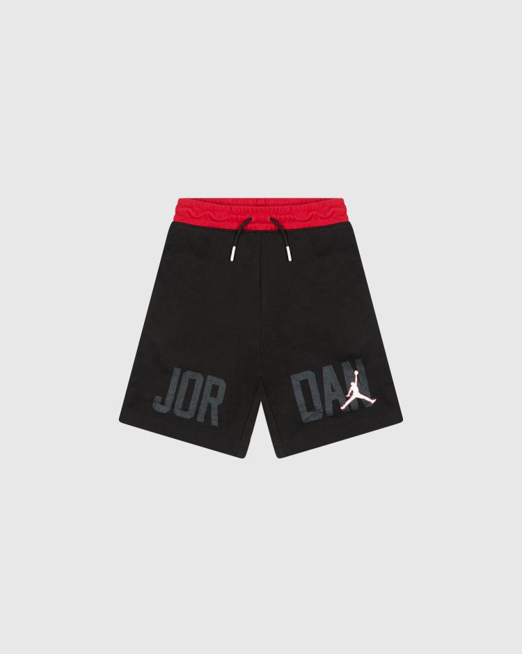 Nike Jordan Short Gym 23 Blocked Ft Nero Bambino