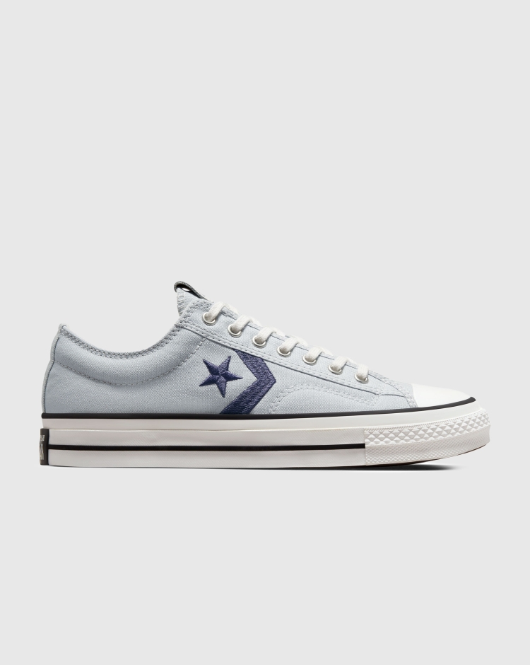 Converse Star Player 76 Ox Canvas Bianco Viola Donna