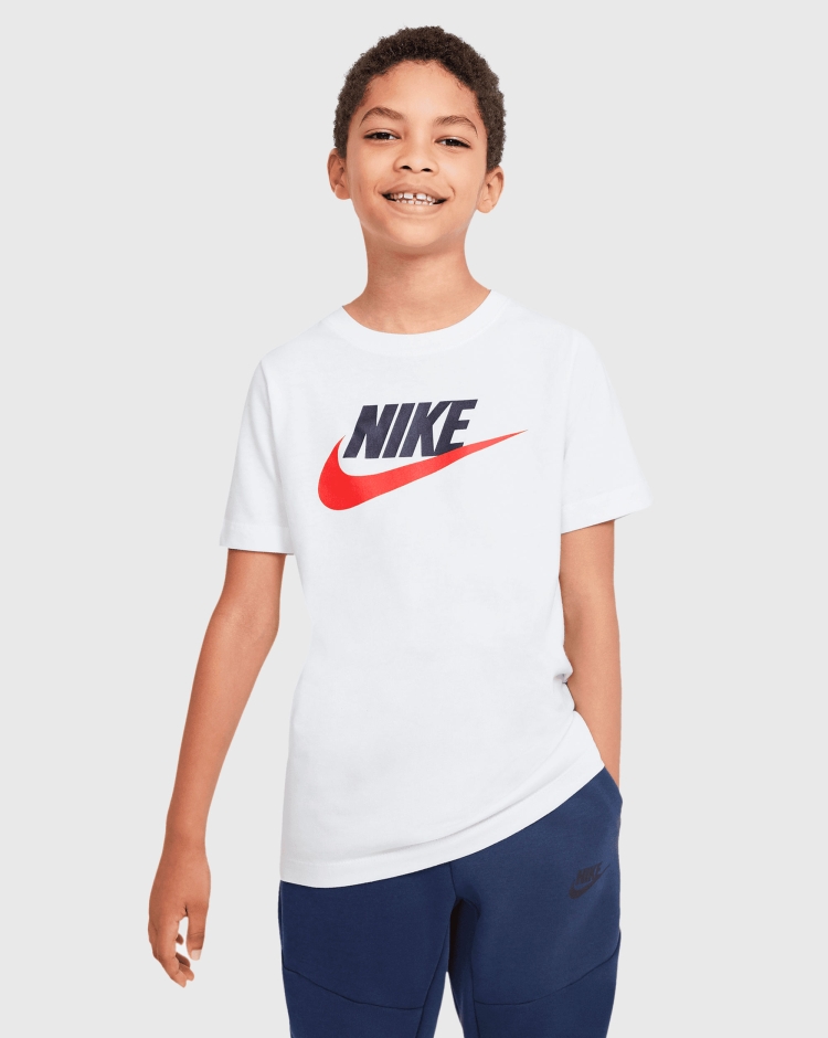 Nike Sportswear T-Shirt Futura Bianco Bambino