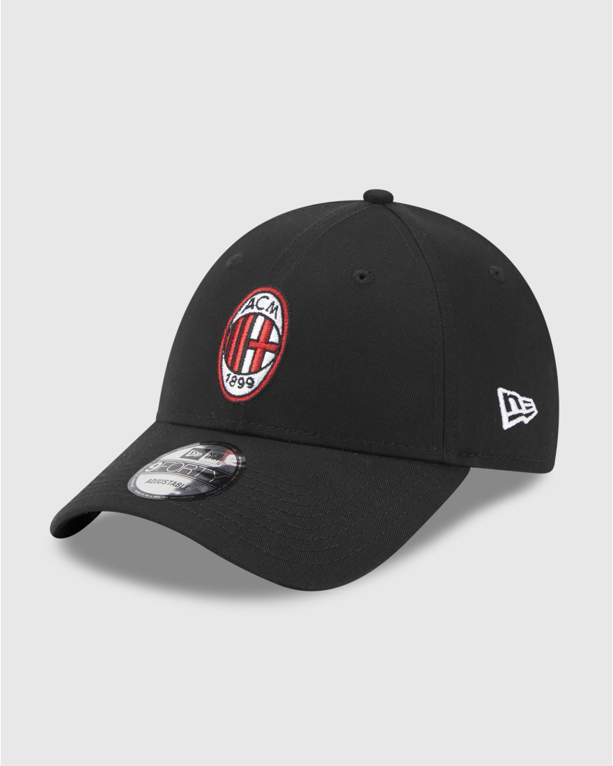 New Era Cappello Core 9Forty AC Milan Nero Nero Game7Athletics