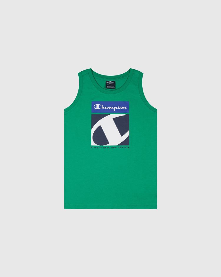 Champion Set estivo con bermuda Verde Bambino