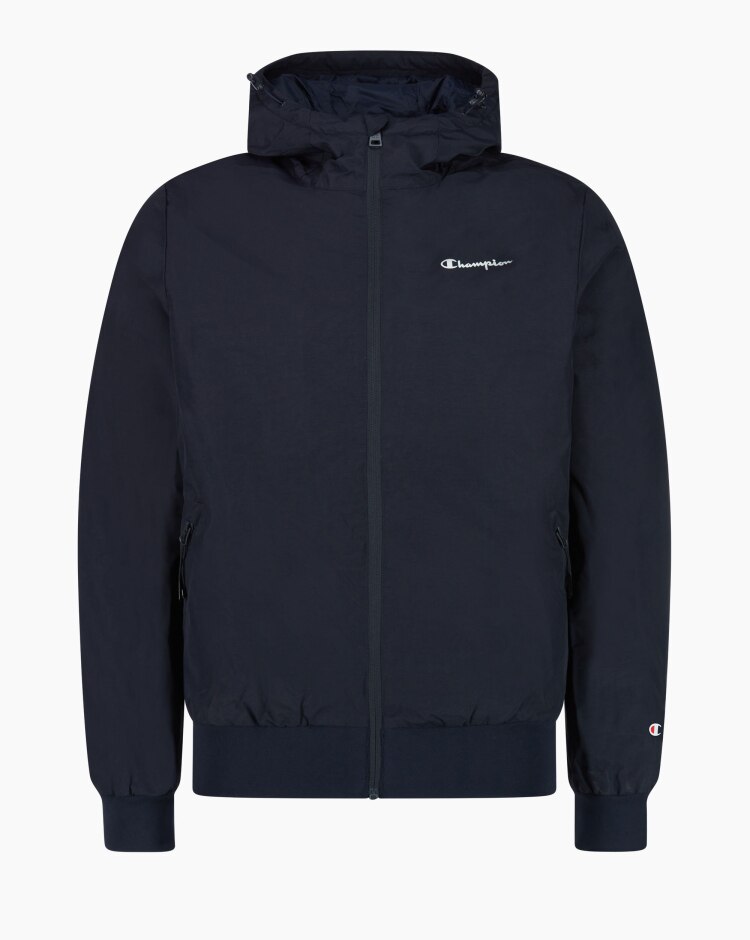 Hooded Jacket Blu Uomo