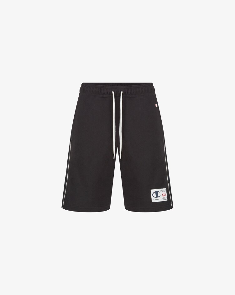 Champion Shorts con bande in mesh e logo Uomo