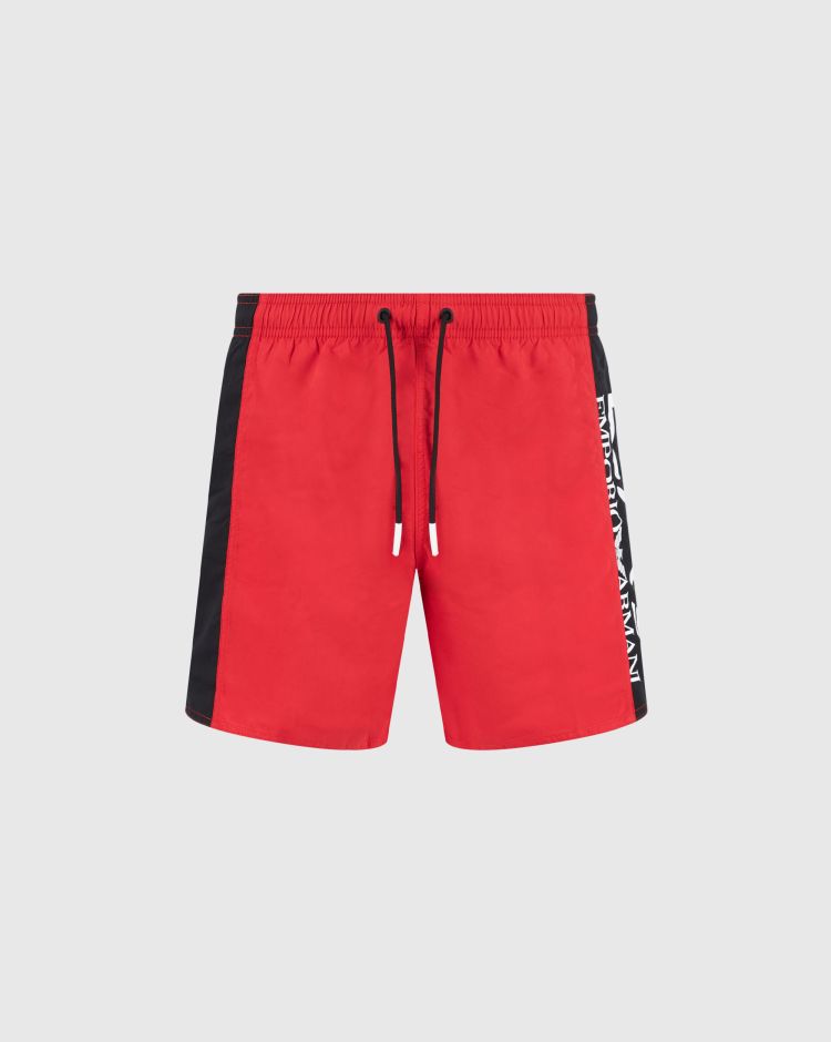 Emporio Armani EA7 Woven Boxer Rosso Uomo
