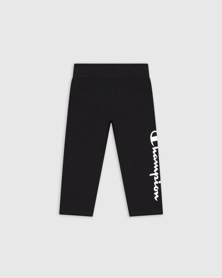 Champion Leggings Con Logo Champion - Bambina Nero Bambina
