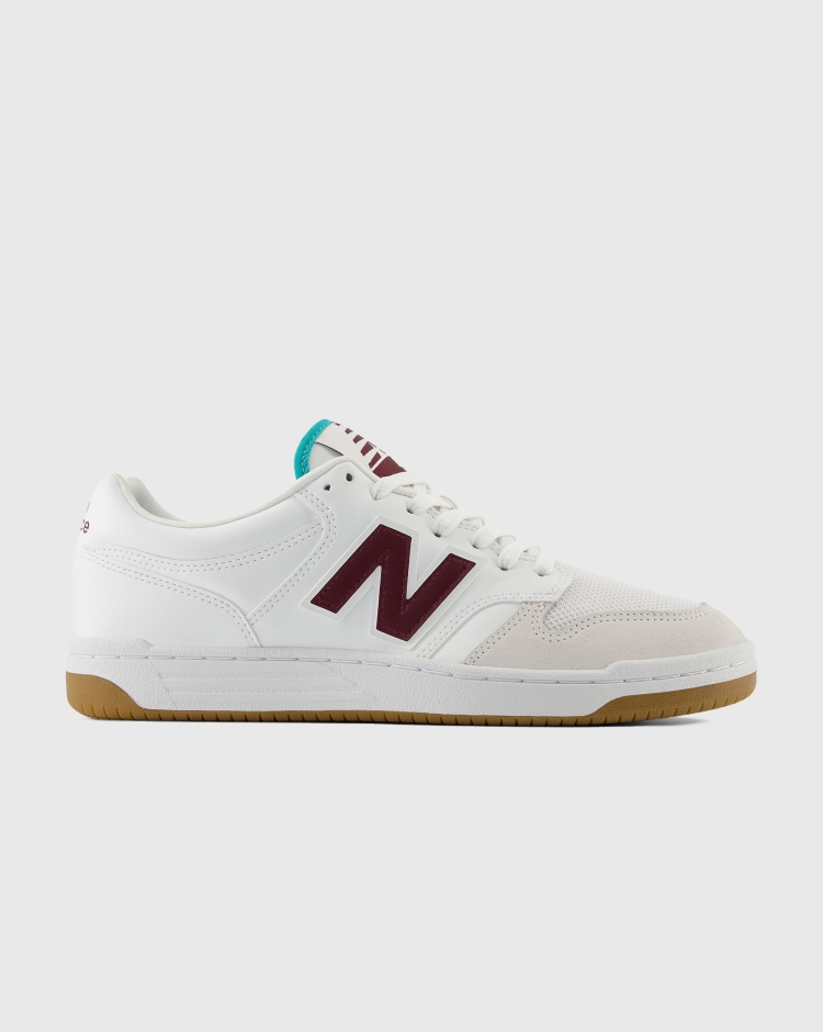 New Balance BB 480 Summer Bianco Bordeaux Uomo