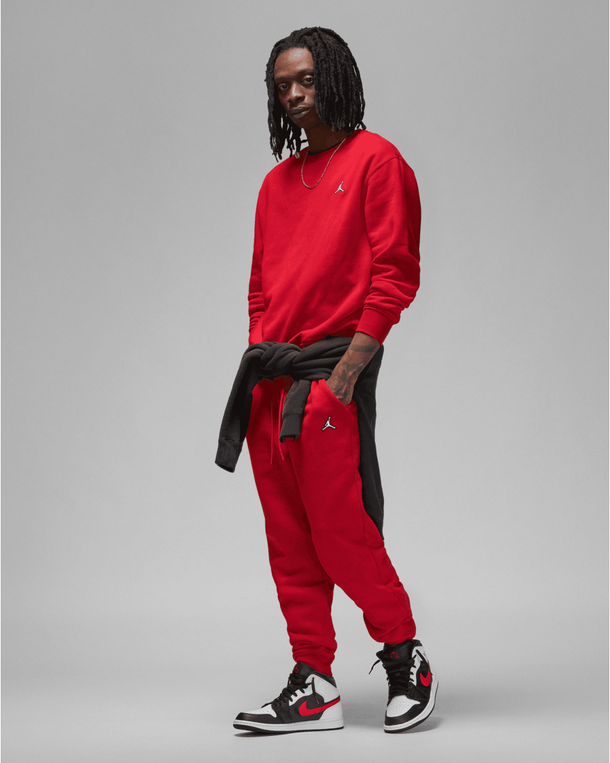 Pantaloni Jordan Tuta Jordan Uomo Rossa Nike Jordan Pantaloni