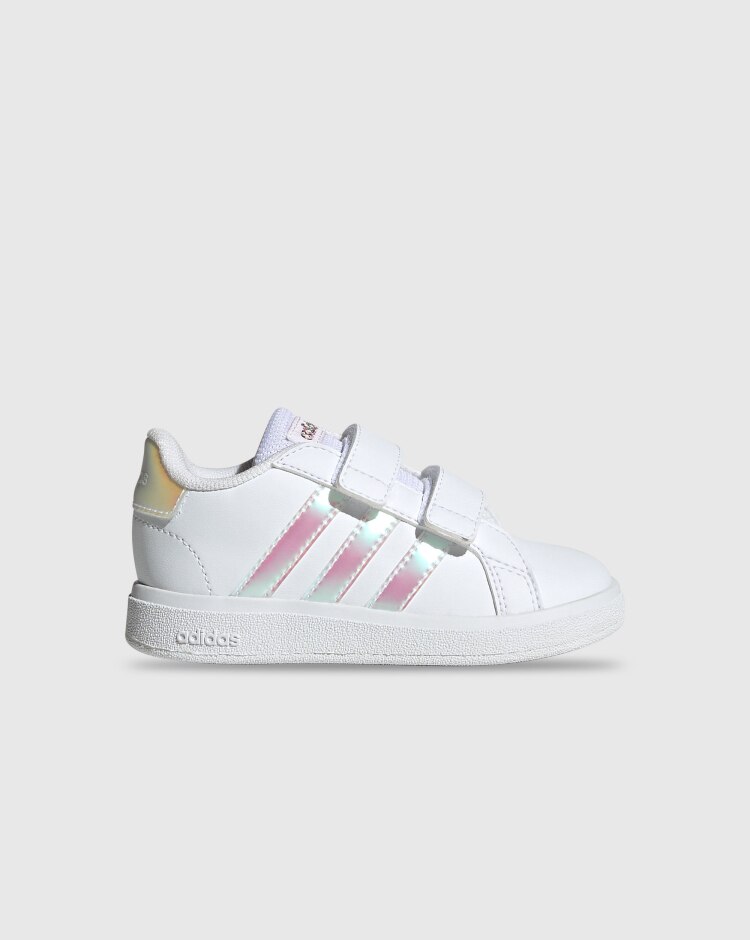 Adidas Grand Court 2.0 CF Bianco Bambina