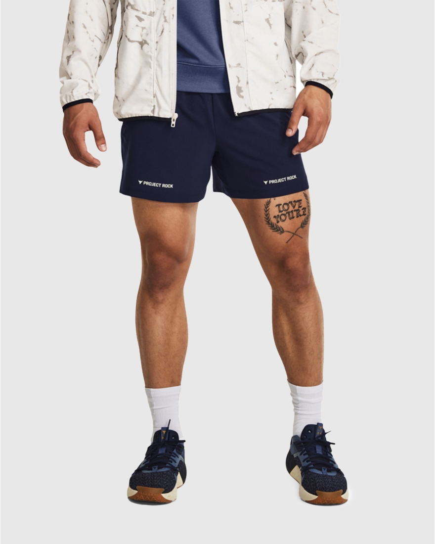 Pantaloncini under armour top blu