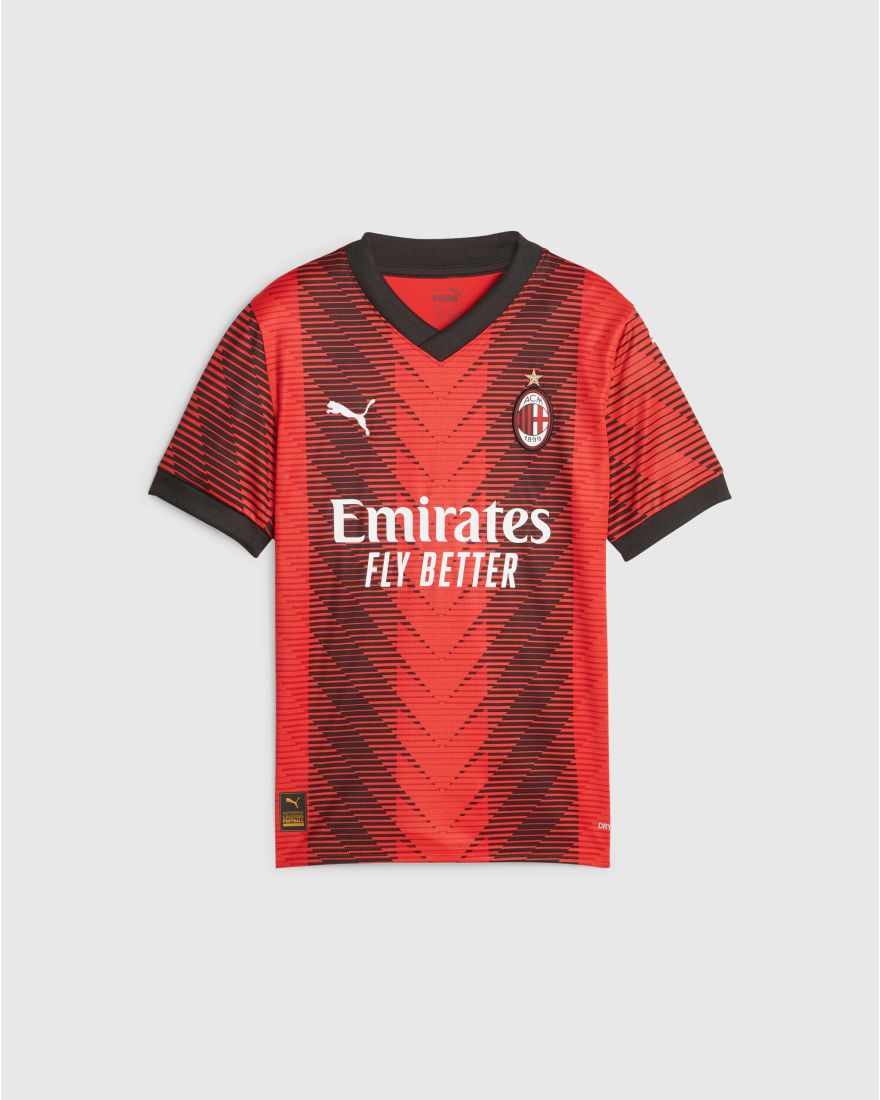 Puma Maglia Home 23/24 AC Milan Bambino Rosso