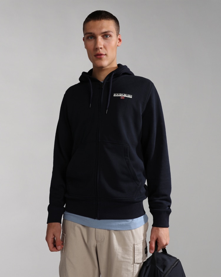 Napapijri Felpa B-Ice Blu Uomo