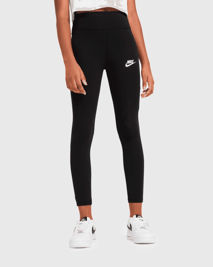 Nike High-Waisted Leggings Nero Bambina