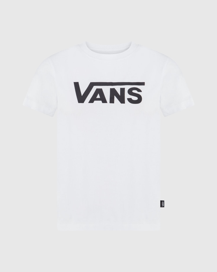 Vans T-Shirt Drop V Bianco Donna