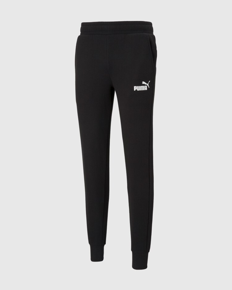 Puma Pantaloni Slim Fit Essential Nero Uomo
