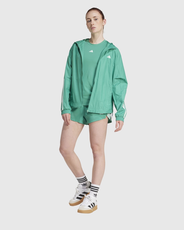 Shorts in Woven Hyperglam Verde Donna