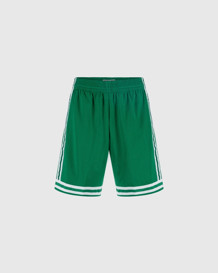 Mitchell&Ness Pantaloncini Basket Boston Celtics 85-86 Verde Uomo