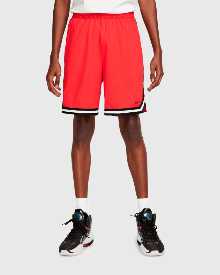 Nike Shorts da basket reversibili 21 cm Dri-FIT Rosso Uomo