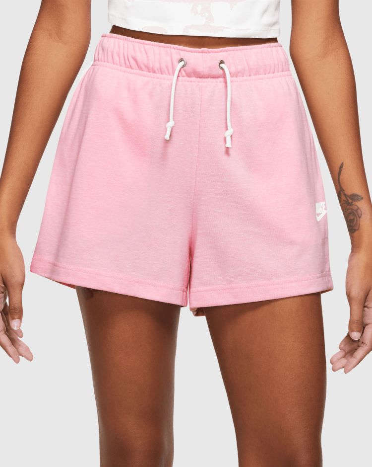 Nike Shorts Sportswear Gym Vintage Rosa Donna