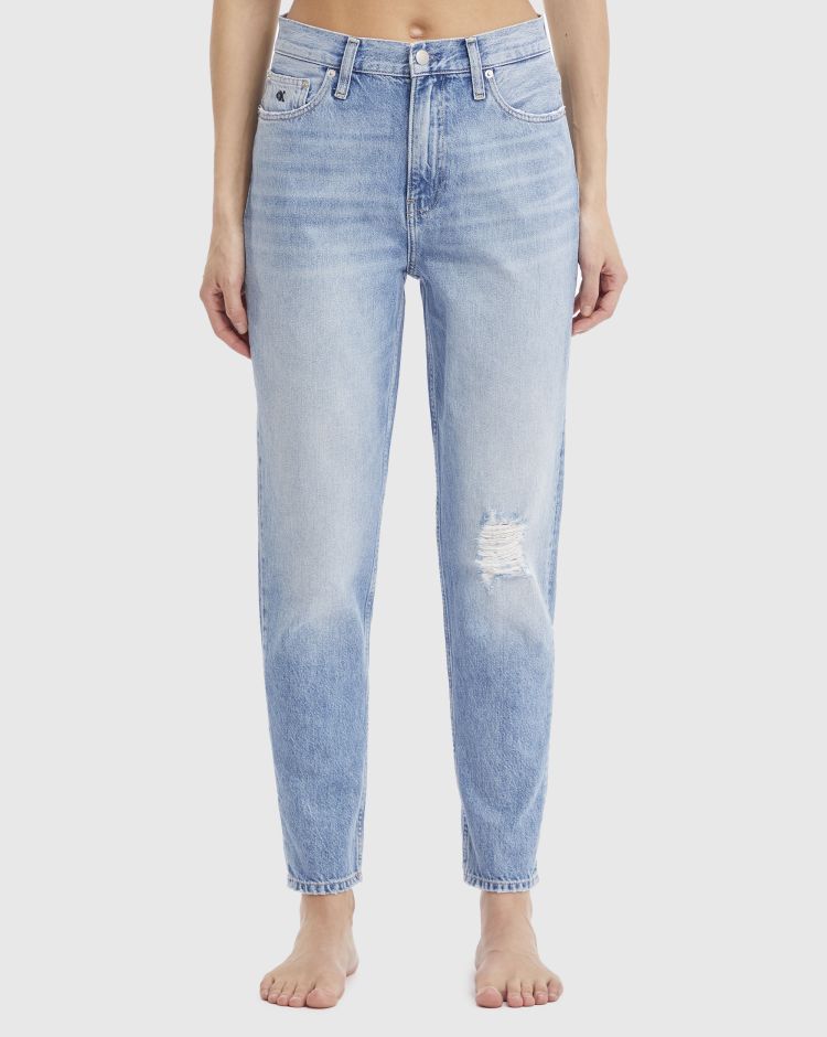Calvin Klein Jeans Mom Blu Donna
