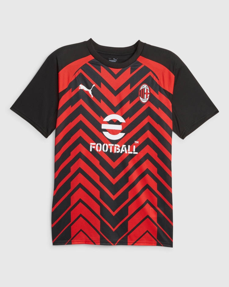 Puma AC Milan T-Shirt Prematch Rosso Uomo