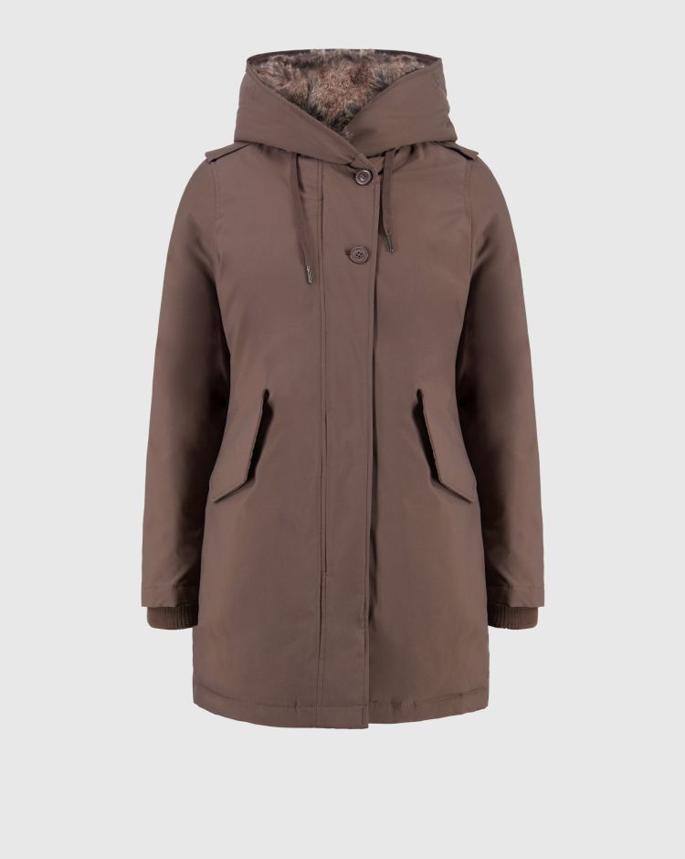Canadian Parka Lanigan Tech Marrone Donna