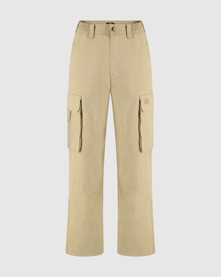 Dickies Pantaloni Cargo Hooper Bay Beige Donna