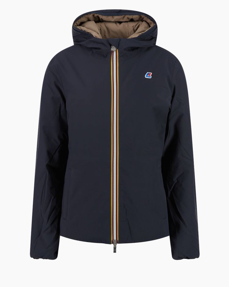 K-way Giacca Lily Warm Double Blu Donna