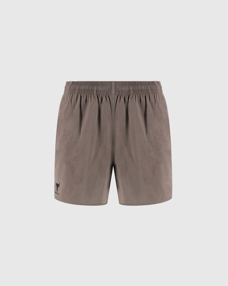 Under Armour Project Rock Camp Short Marrone Uomo