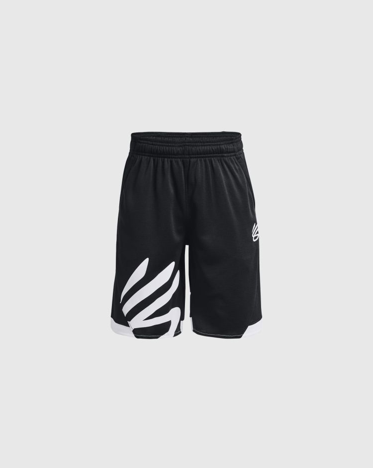 Under Armour Shorts Curry Splash Nero Bambino