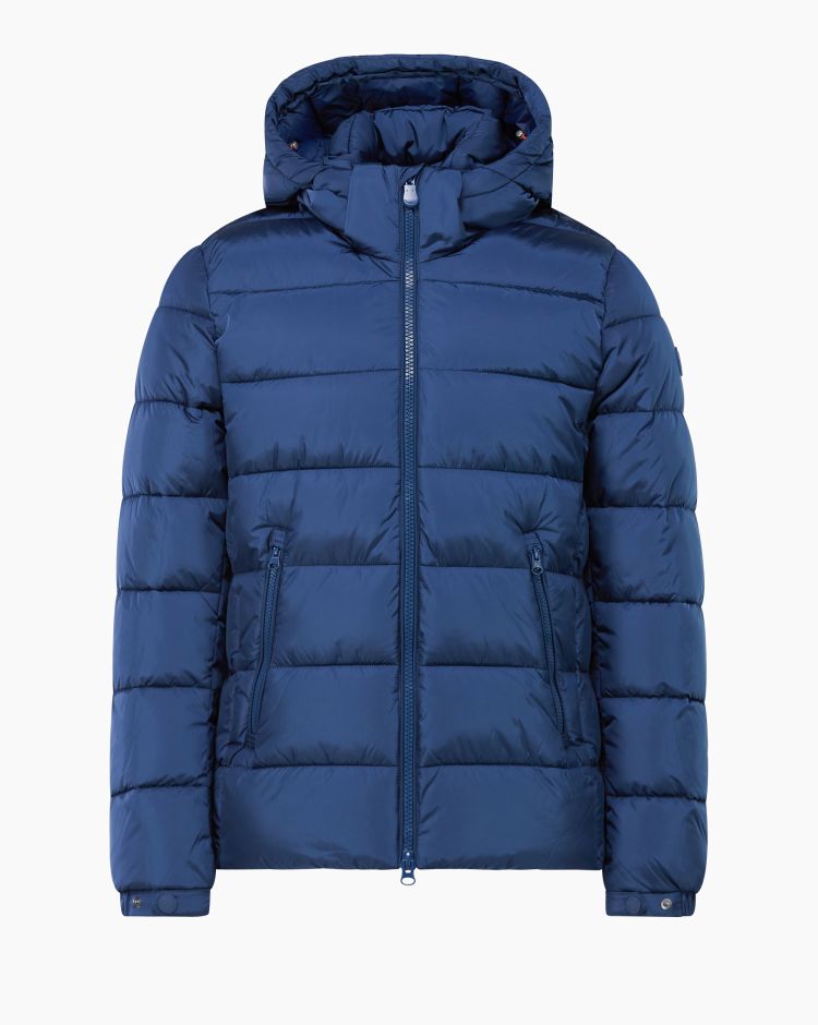 Save The Duck Giacca 200GR Hugo Hooded Blu Uomo