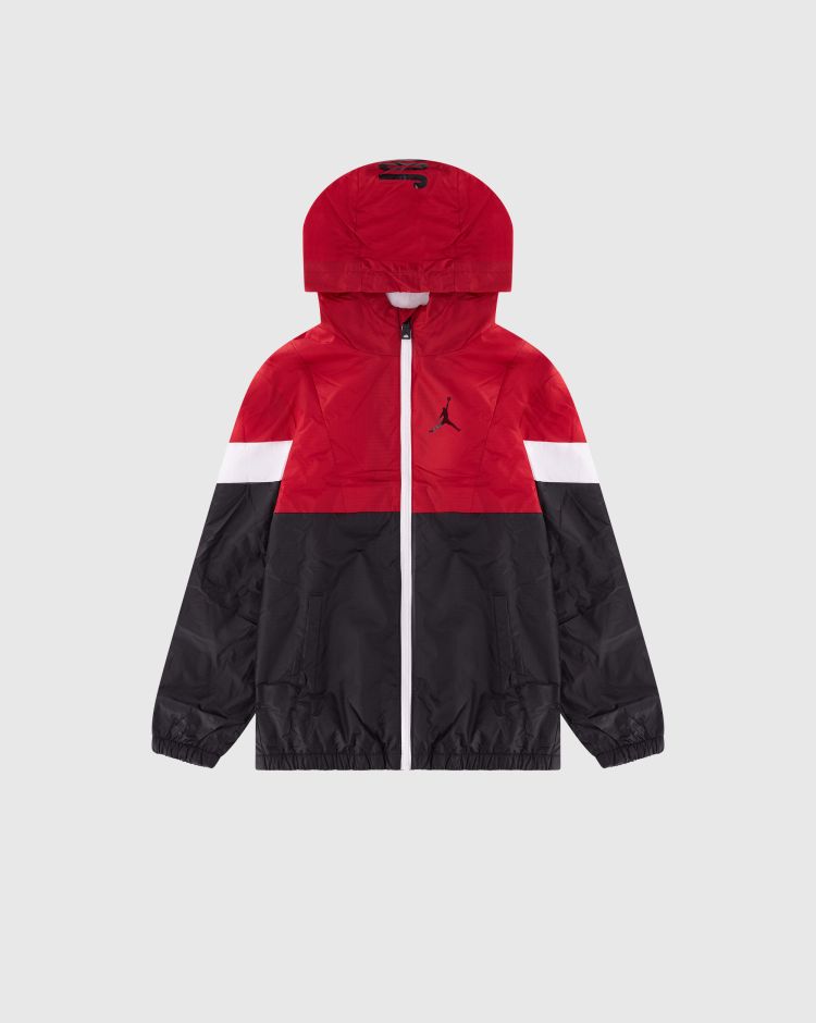 Nike Jordan Giacca a Vento Fleece Lined Rosso Bambino