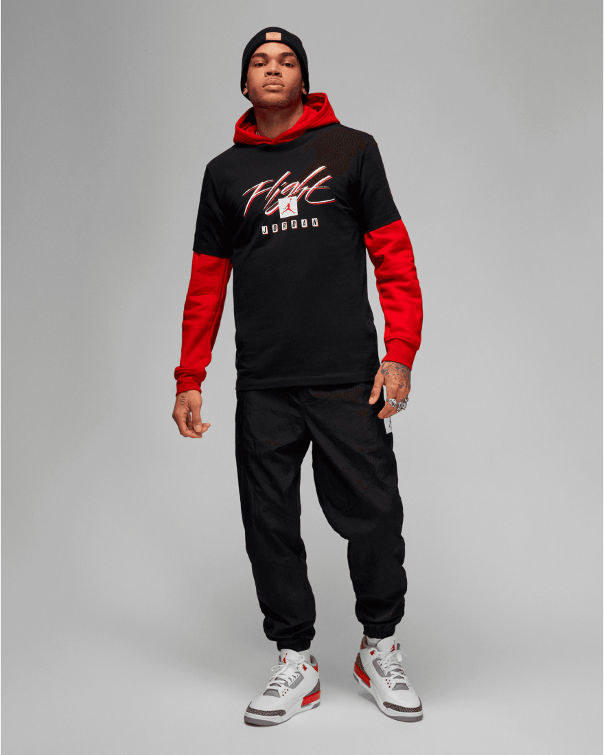 Nike Jordan T-Shirt Flight Essentials Nero Uomo Nero Game7Athletics