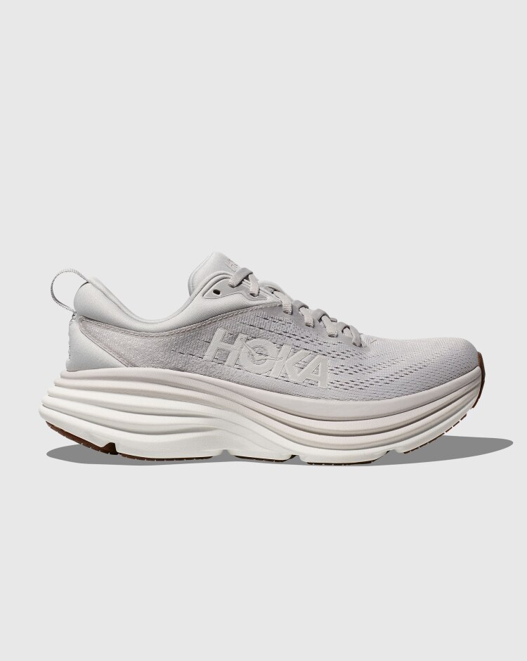 Hoka Bondi 8 Grigio Donna