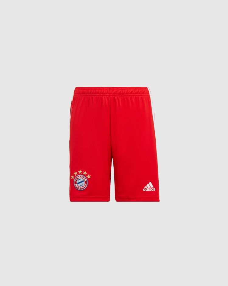 Adidas Bayern Monaco Home Shorts 2022/2023 Rosso Bambino